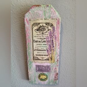 Handcrafted Vintage Barnwood Wall Art